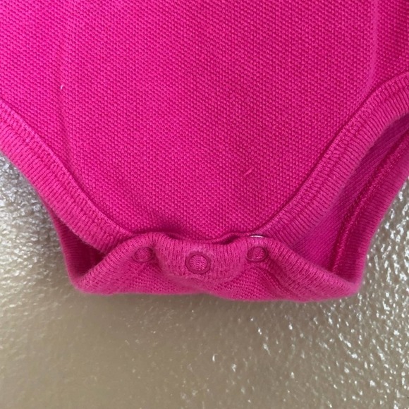 Ralph Lauren Pink Ruffle One-piece Size 6M - Picture 5 of 6